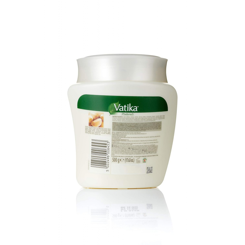 Dabur Vatika Naturals Hair Mask - Natural Solution For Deep Conditioning - Nourishing Hair Mask For Dry, Damaged Hair - Revitalize And Rejuvenate For Weak Breaking Hair - With Garlic Extracts 1Kg Garlic (Pack Of 3)
