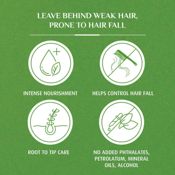 Vatika Conditioner Hair Fall Control, Natural Moisturizing Hair Conditioner for Women, All Hair Types, Scalp Hydrating Moisturizer, 200ml Wild Cactus (Pack of 3)