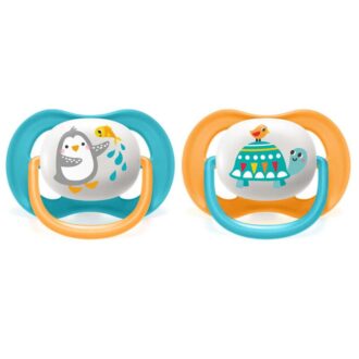 Philips Avent Soother Ultra Air Animals for Boy 6-18m 2's 080/07