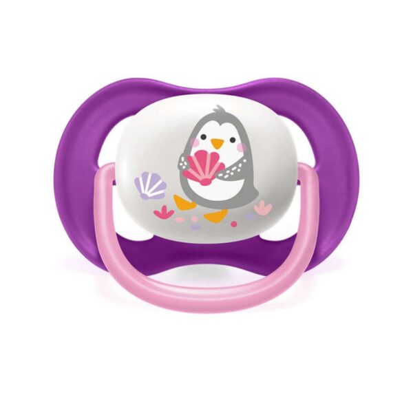 Philips Avent Soother Ultra Air Animals For Girl 6-18M 2'S 080/08