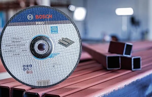 Bosch Metal Cutting Disc With Depressed Centre 230 MM, 22,23 MM, 2.5 MM (2608600225)