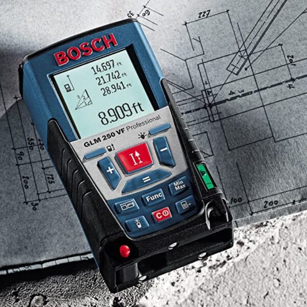 Bosch Professional Laser Distance Measure Rangefinder 250M Glm 250 Vf
