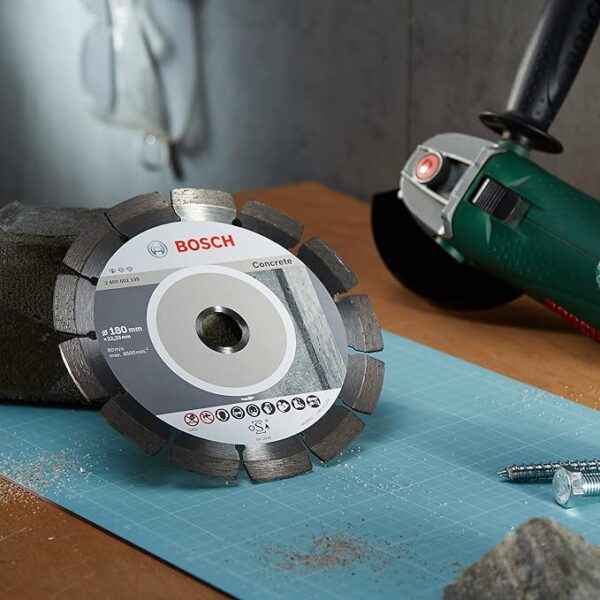 Bosch Diamond Cutting Disc 180 X 2.0 X 10Mm For Concrete 2608602199