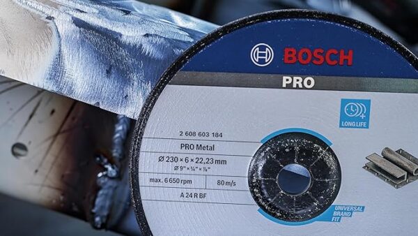 Bosch Standard For Metal Grinding Disc With Depressed Centre 230 X 22.23 X 6.0 Mm 2608603184