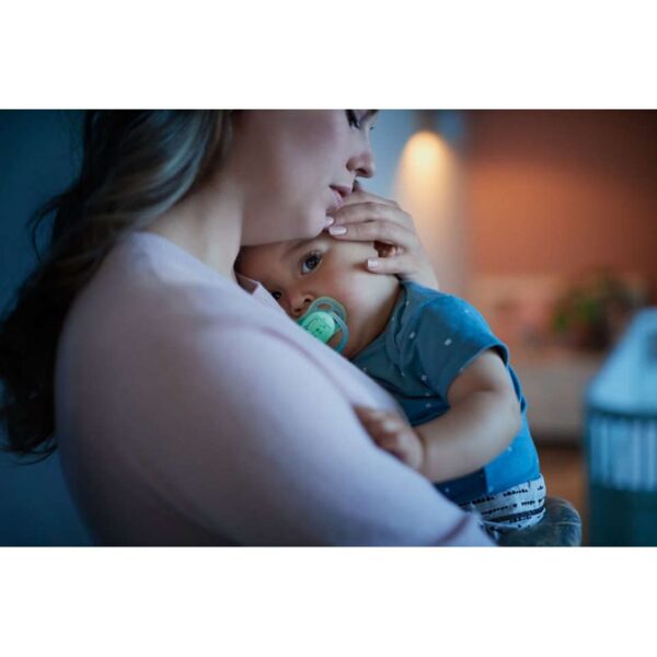 Philips Avent Soother Ultra Air Night Time 0-6M 2'S 376/10