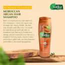 Vatika Shampoo Nourish and Rejuvenate, Strengthening & Moisturizing for Curly Hair, Damaged Hair, 200ml Argan