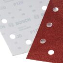 Bosch Sander Sheets for WoodType, 14 Hole, 115mm x 230mm (Pack of 10Pcs) 2608605318