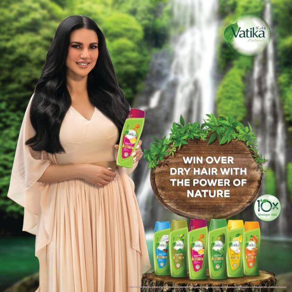 Vatika Shampoo Repair &Amp; Restore, Enriched With Egg And Honey 400Ml With Free Conditioner 200Ml