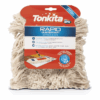 Tonkita Rapid Dust & Wash (Refill Only) Airport Duster Refill Cotton Flat Mop TK847R Set of 2