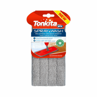 Tonkita Spray &Amp; Wash Mop Refill, Antibacterial And Easy To Clean, Microfiber Cloth Tk781R Set Of 2