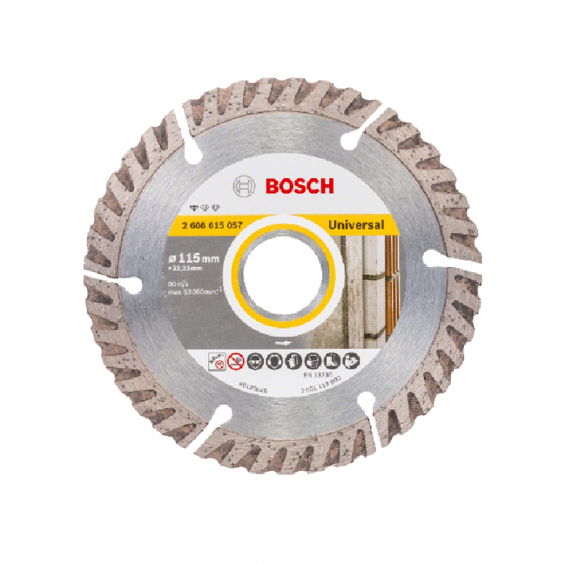 Bosch Diamond Cutting Disc Professional For Universal 115 X 22.23Mm 2608615057