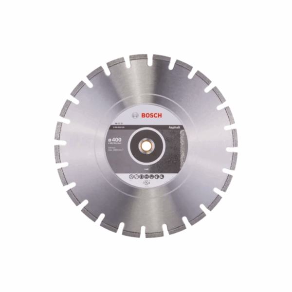 Bosch Diamond Cutting Disc 400 X 3.6 X 10Mm For Asphalt 2608602626