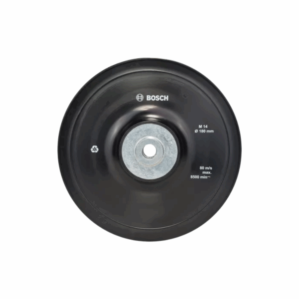 Bosch Backing Pad 180Mm, 8500Rpm 2608601209