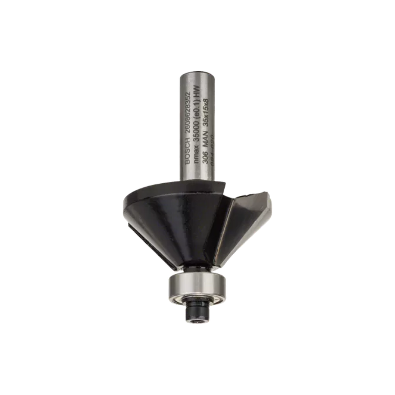 Bosch Chamfer Bit 8Mm, 11 X 15 X 56Mm 2608628352