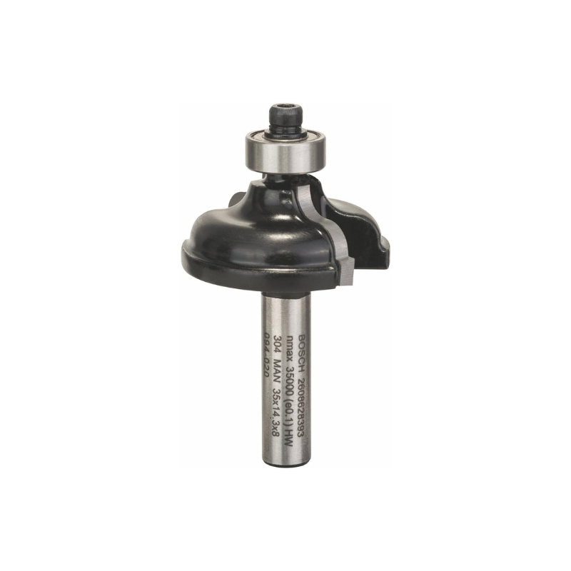 Bosch Edge Forming Bit 8Mm, 4.8 X 11 X 14.3 X 57Mm 2608628393