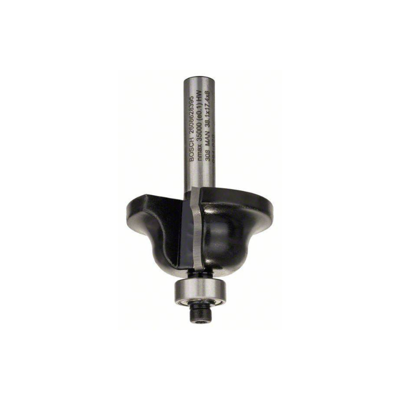 Bosch Edge Forming Bit 8Mm, 6.3 X 12.7 X 17 X 61Mm 2608628395