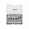 Bosch Router Bits Edging Set 8mm 6 Pcs 2607017468