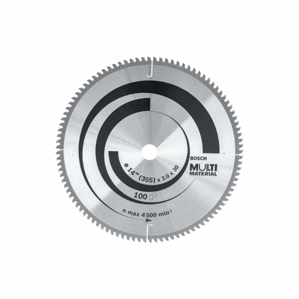 Bosch Multi Material Circular Saw Blade 355 X 30 X 3.2Mm 100T For Mitre Saws 2608642213