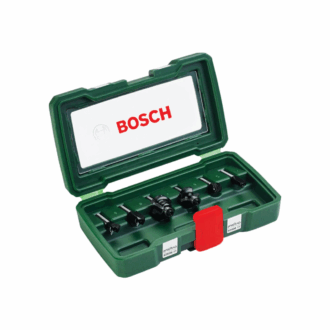 Bosch Routing Drill Bits Promoline 6Mm 6Pcs Set 2607019464
