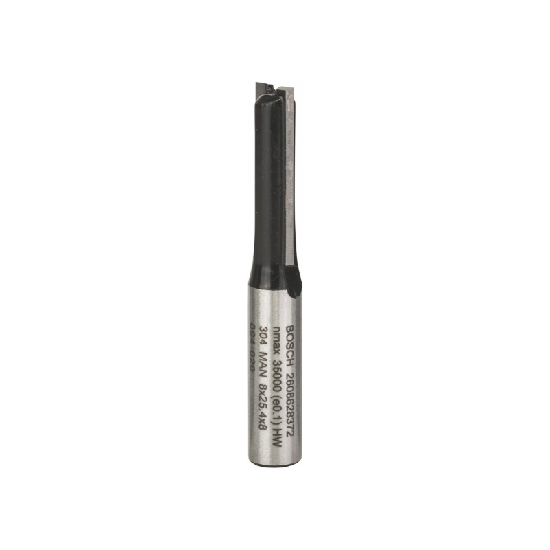 Bosch Straight Bit 8Mm, 8 X 25.4 X 56Mm 2608628372