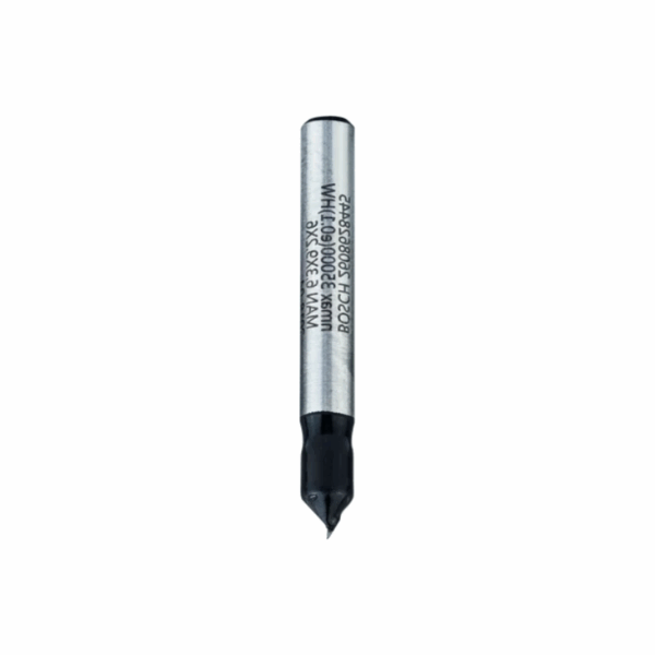 Bosch V-Grovee Bit 6Mm, 6.4 X 9.2 X 45Mm 2608628445