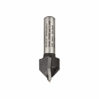Bosch V-Grovee Bit 8Mm, 16 X 16 X 45Mm 2608628407