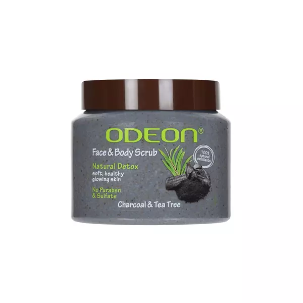 Odeon Face &Amp; Body Scrub Rejuvenating, Natural Detox, Whitening, Extra Nourishment, Refreshing, Natural Nourishment, Blemish Free 300Ml