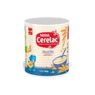 Nestle Cerelac Infant Cereal with Milk, Wheat, Contains High Level of Iron, 350g