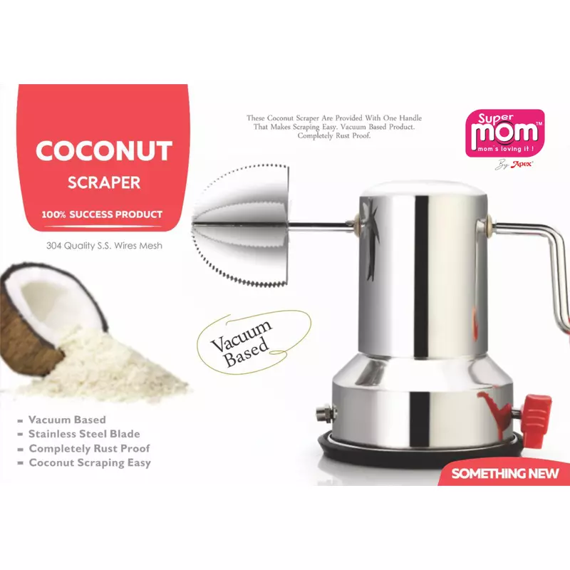 Supermom Coconut Scraper Stainless Steel Body And Blade 572280