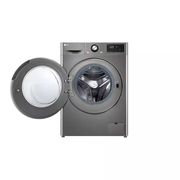 Lg Front Load Washer 9Kg, Automatic, Silver F4R3Vyg6P