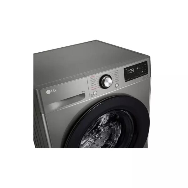 Lg Front Load Washer 9Kg, Automatic, Silver F4R3Vyg6P