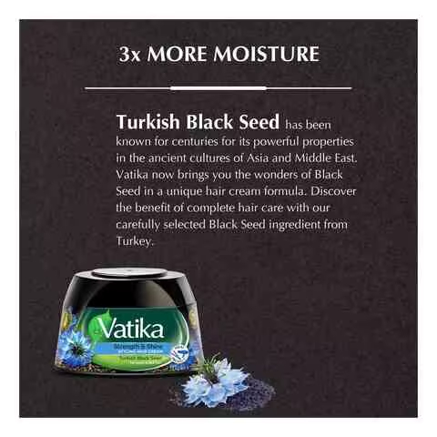Vatika Hair Cream Black Seed 140Ml (Pack Of 3)