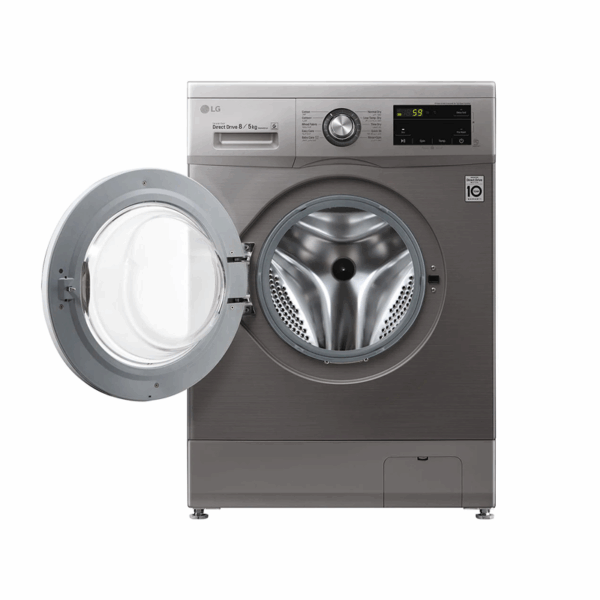 Lg Washing Machine 8Kg &Amp; 5Kg Dryer With Inverter Direct Drive Technology Front Load Silver F4J3Tmg5P.aptqeef