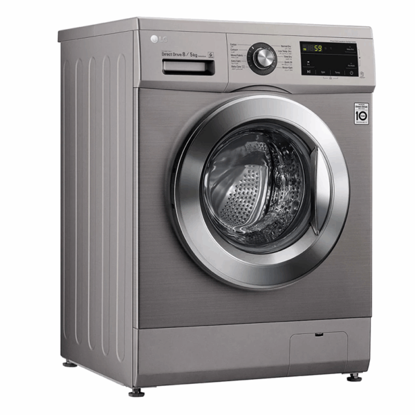 Lg Washing Machine 8Kg &Amp; 5Kg Dryer With Inverter Direct Drive Technology Front Load Silver F4J3Tmg5P.aptqeef