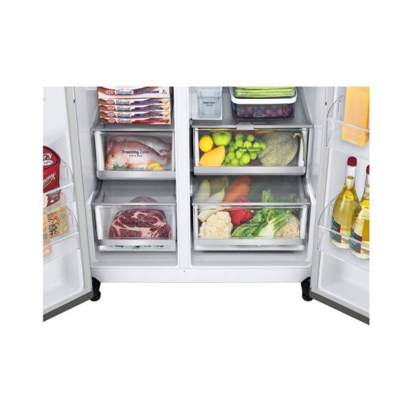 Lg Refrigerator 635L Instaview Door-In-Door Silver Gc-X257Cses