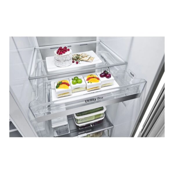 Lg Refrigerator 635L Instaview Door-In-Door Silver Gc-X257Cses