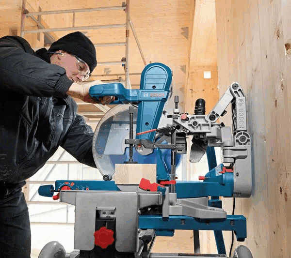 Bosch Professional Mitre Saw 2000W 12" with Dust Bag & Blade GCM 12GDL