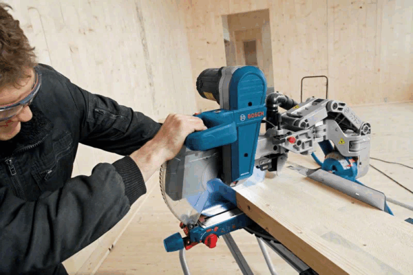 Bosch Professional Mitre Saw 2000W 12&Quot; With Dust Bag &Amp; Blade Gcm 12Gdl