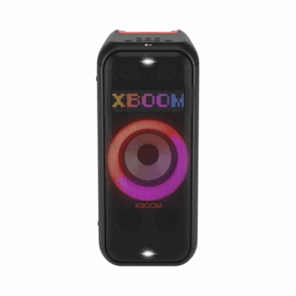 Lg Xboom Party Bluetooth Speaker 250W With Lighting, Telescopic Handle &Amp; Wheels, 20Hrs Battery, Ipx4, Sound Boost Xl7S
