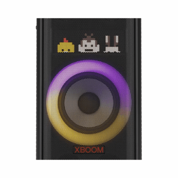 Lg Xboom Party Bluetooth Speaker 250W With Lighting, Telescopic Handle &Amp; Wheels, 20Hrs Battery, Ipx4, Sound Boost Xl7S