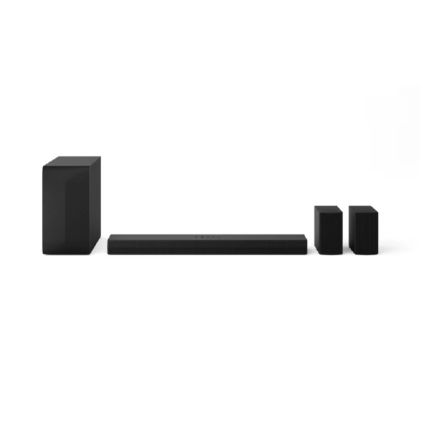 Lg Soundbar 5.1Ch 600W For Tv With Subwoofer, Dolby Digital, Wow Interface, Ai Sound Pro, 3-Band Eq S65Tr