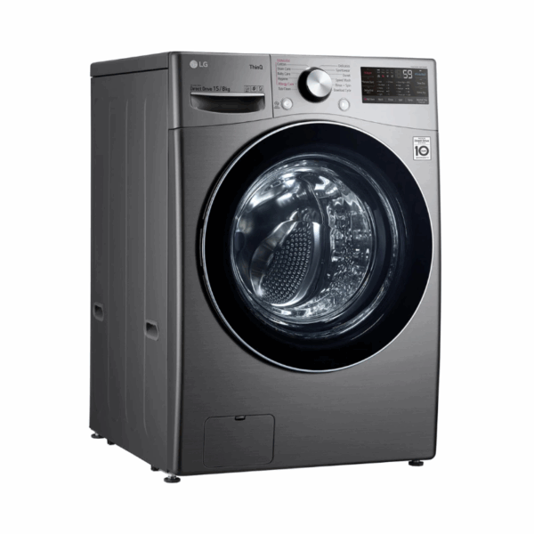 Lg Washing Machine 15Kg &Amp; 8Kg Dryer With Artificial Intelligent Direct Drive Front Load F0L9Dgp2S