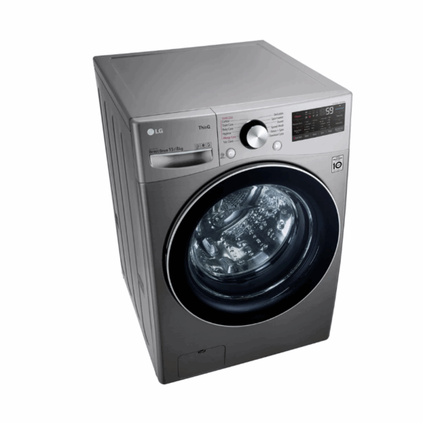 Lg Washing Machine 15Kg &Amp; 8Kg Dryer With Artificial Intelligent Direct Drive Front Load F0L9Dgp2S
