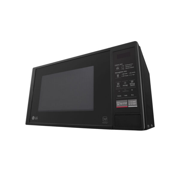 Lg Microwave 20L 1700W Solo With Easyclean™ Coating, I-Wave Technology, Digital Smart Inverter Black Ms2042Db