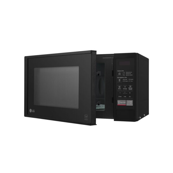 Lg Microwave 20L 1700W Solo With Easyclean™ Coating, I-Wave Technology, Digital Smart Inverter Black Ms2042Db