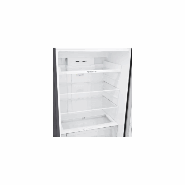 Lg Refrigerator 438L Double Door Top Freezer Linear Cooling, Door Cooling, Fresh 0 Zone, Smart Inverter Linear Compressor, Hygiene Fresh, Smart Thinq, Platinum Silver Gl-T652Hlcm