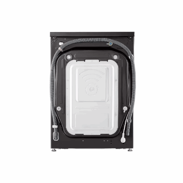 Lg Washing Machine 12Kg &Amp; 8Kg Washer &Amp; Dryer, Front Load, Ai Dd, Steam, Chrome Rim, Glass Door, Smart Diagnosis, Thinq Wi-Fi, Turbo Wash F4V9Bdp2Ee