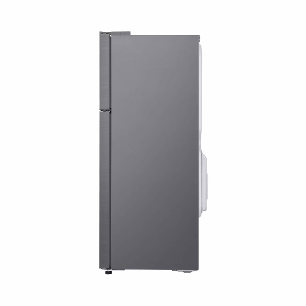 Lg Refrigerator 234L Double Door, Top Freezer With Inverter Linear Compressor, Multi Air Flow Silver Gc-252Slbb