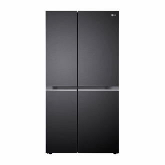 Lg Refrigerator 674L Side By Side Door, With Multi Air Flow, Multi Digital Sensors, Smart Diagnosis™, Graphite Gc-B257Kqjw