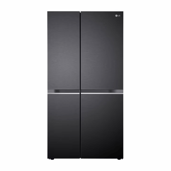 Lg Refrigerator 674L Side By Side Door, With Multi Air Flow, Multi Digital Sensors, Smart Diagnosis™, Graphite Gc-B257Kqjw